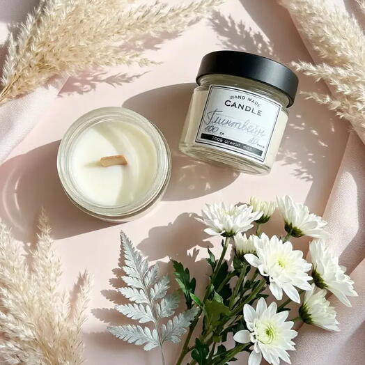 Свеча ручной работы «Глинтвейн» 100 ml