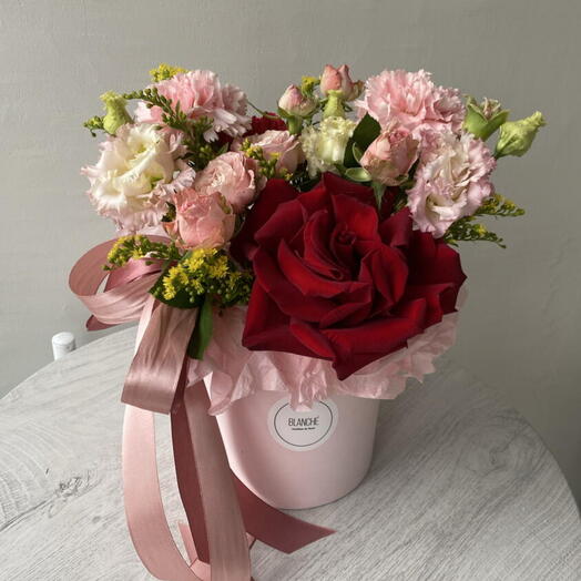 Композиция «Алый рассвет»🌺