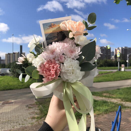 💕Нежный букет в стаканчике Bloom Room