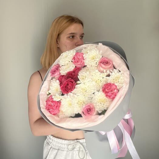 Букет с розами 🌸