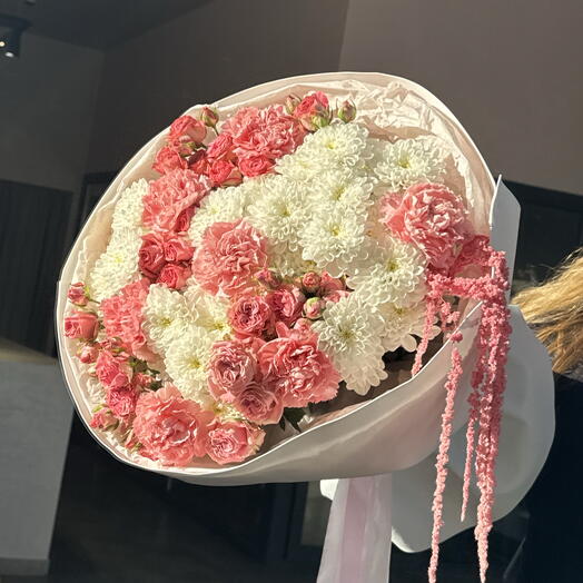 Авторский букет с амарантом 😍🎀