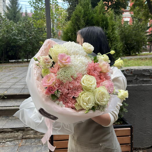 Авторский букет «Нежное утро»