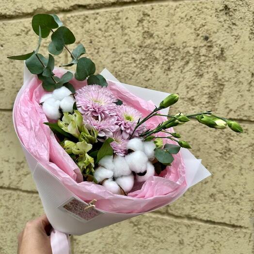 Мини букет-комплимент «Нежное послание»💕