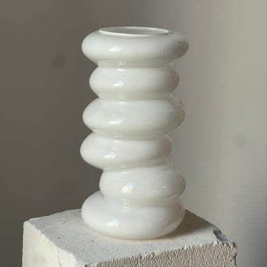 Ваза стеклянная «Balance» 15*28
