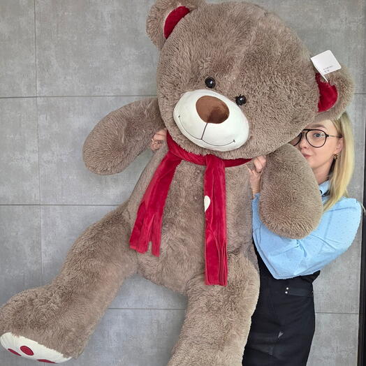 Мягкий медведь Кельвин бурый 🐻