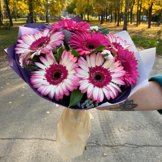 Bouquet with gerberas