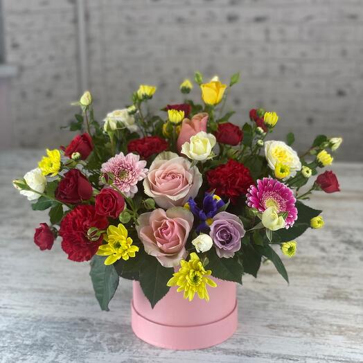 Flowers in a box