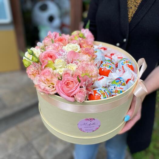 Цветы в коробке