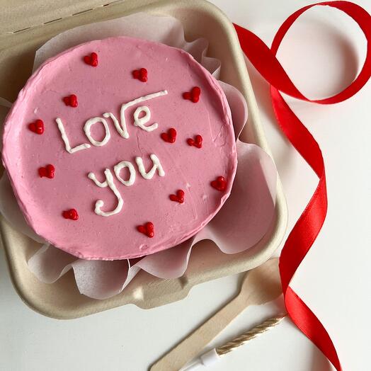 bento cake Love you