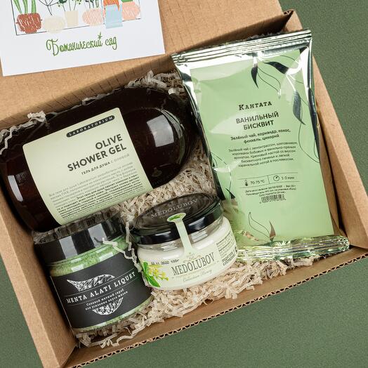 Подарочный набор green box подарок для любимых на День Святого Валентина