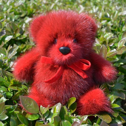 Мишка Альфа из меха