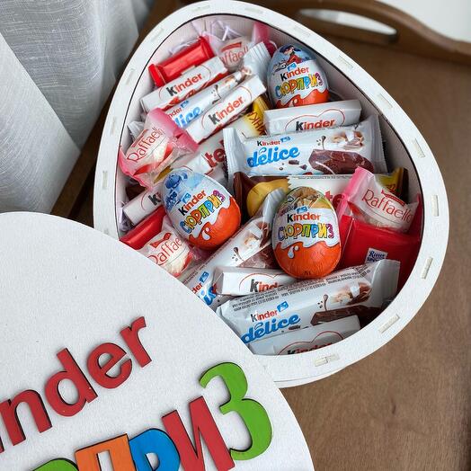 Деревянный бокс Kinder