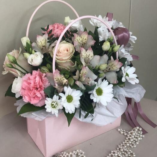Flowers in the purse