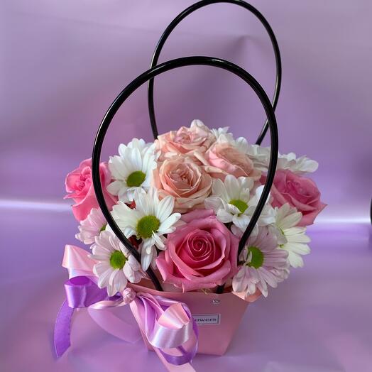 Flowers in the purse
