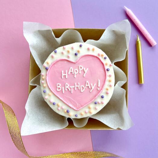 Бенто торт «happy birthday», на день рождения, в подарок, маме/сестре/подруге/любимой/девушке