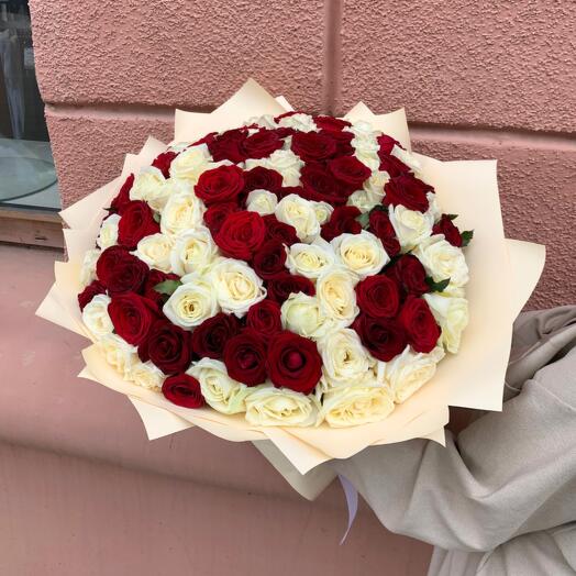 101 roses are a gorgeous bouquet