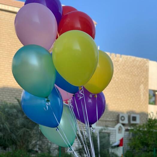 10pcs Muti-Color Balloons