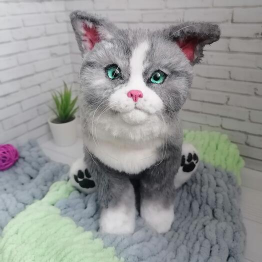 Игрушка Кот на гибком каркасе