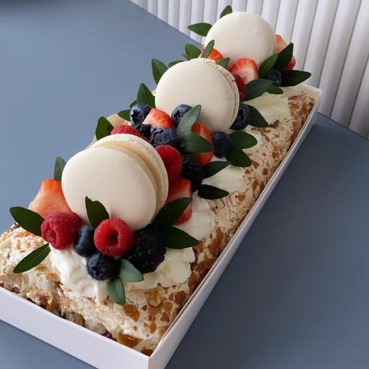 Меренговый  рулет