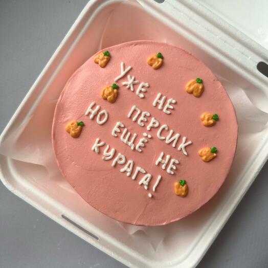 Бенто-торт ещё не персик