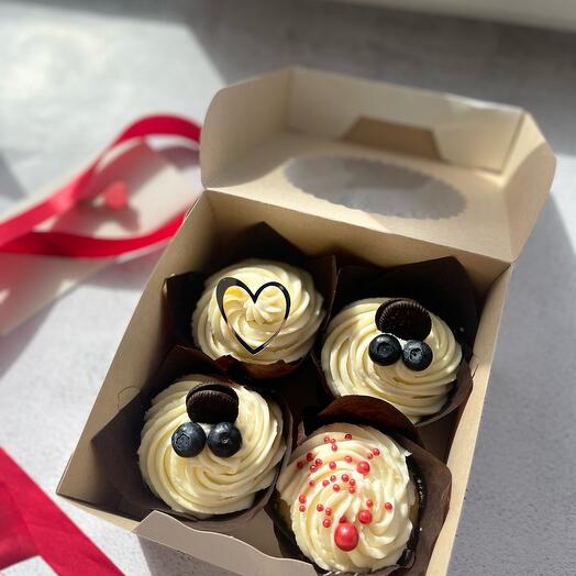 Cupcakes 4 piezas