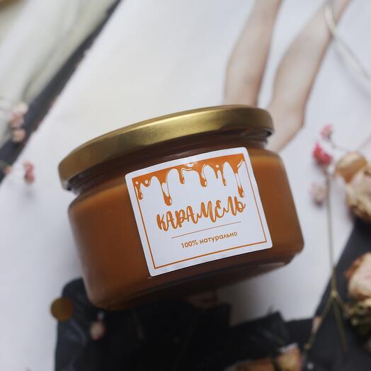 Баночка натуральной карамели