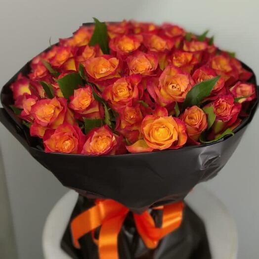 Fiery roses