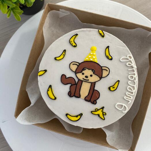 Bento cake by month