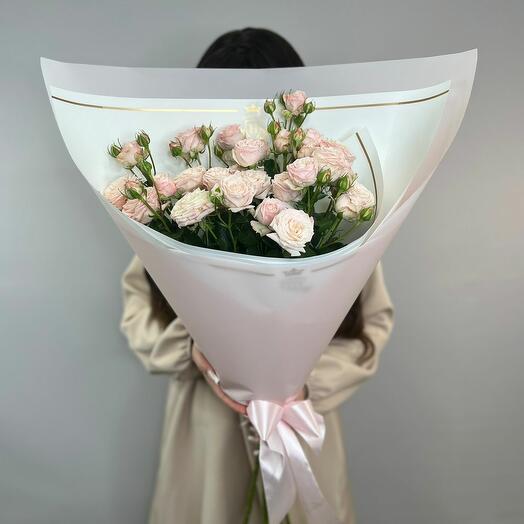 Bouquet of rose peony.bushy