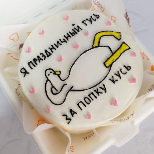 Бенто торт Гусь