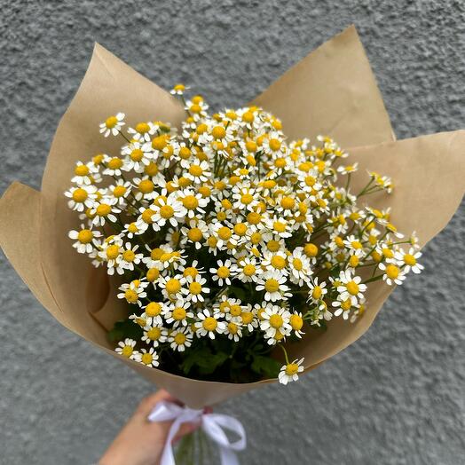 Монобукет из ромашек