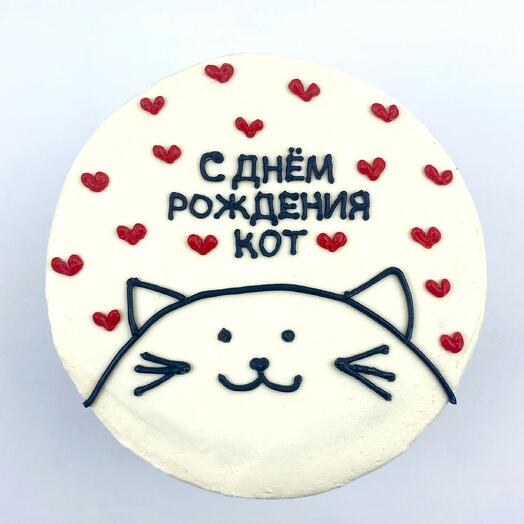 Бенто-торт «Котик»