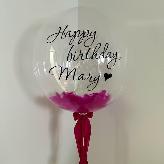 Шар «Happy birthday»