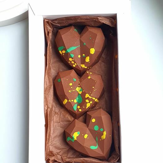 Дубайский шоколад Сердца 3