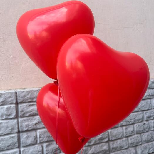 Globo de helio "Corazón" 10cm