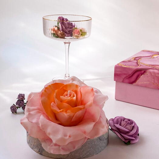 Bougie rose classique