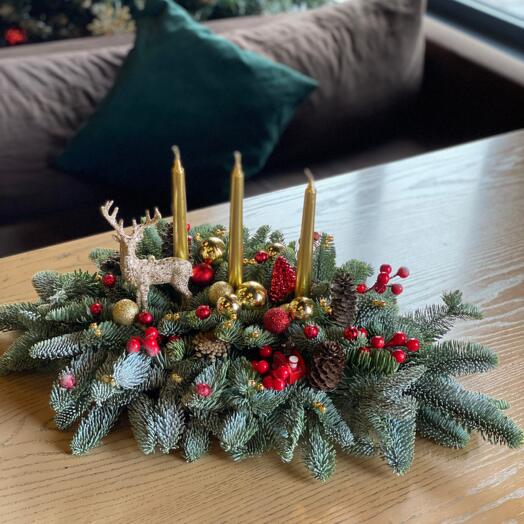 Зимняя тишина в каждой иголке