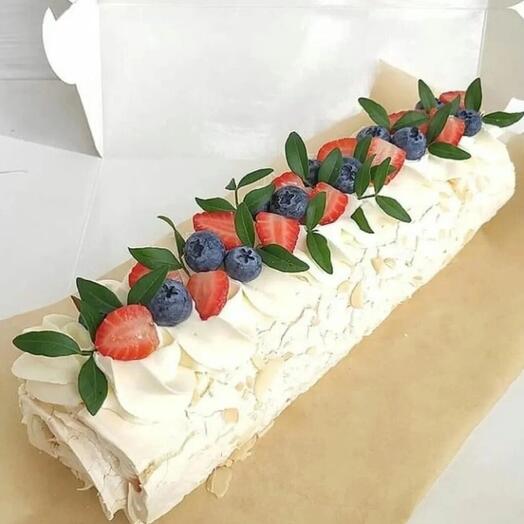 Меренговый рулет