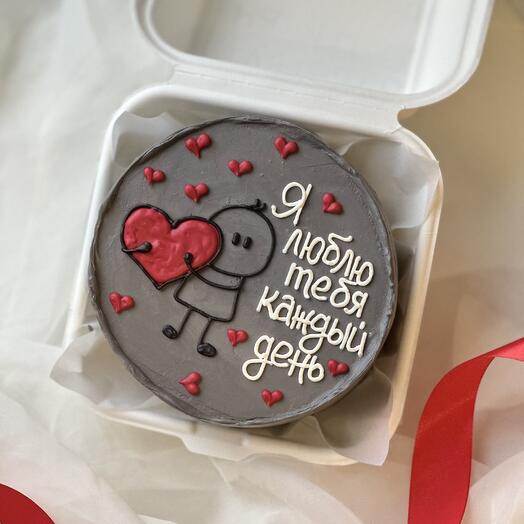 Бенто-торт «14 февраля»
