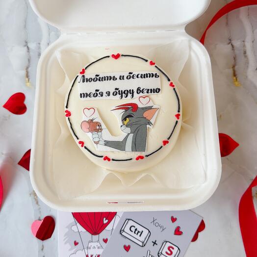 Бенто торт для любимого человека