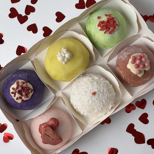 Mochi con diseño 6pcs