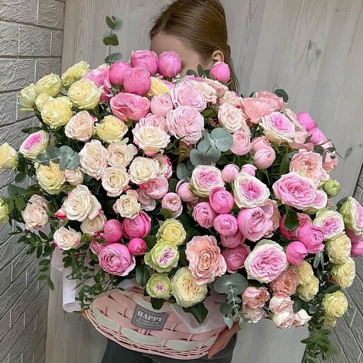 Корзина с цветами