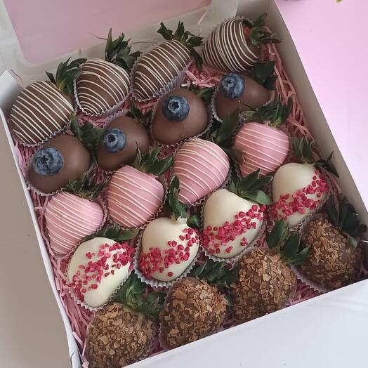 Набор клубника в шоколаде. 🍓20ягод