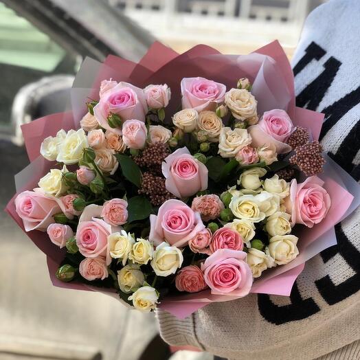 Авторский букет микс 🌹