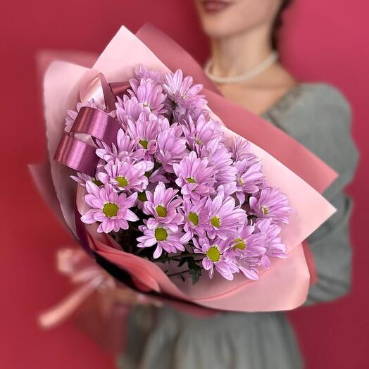 Pink daisies in a cute design