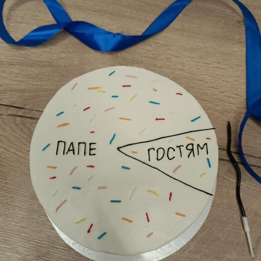 Торт для любимого папы