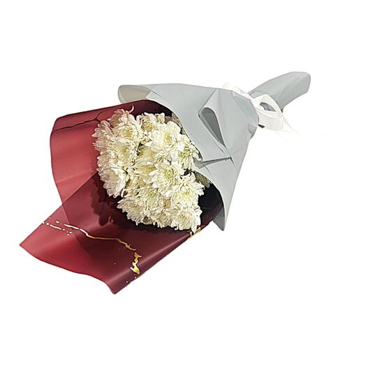 White Chrysanthemum Bouquet