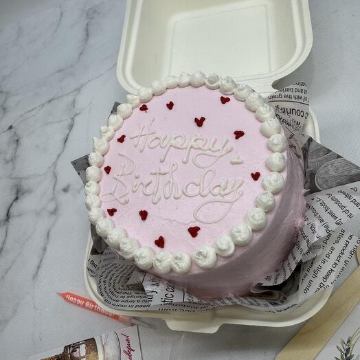 Бенто торт «happy birthday