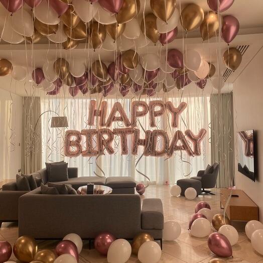 Luxury Birthday Setup