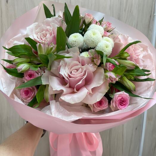 Букет из французских роз Нежность